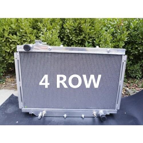 HOT SELLING 4 Row Aluminum Radiator For TOYOTA Landcruiser HDJ80 HZJ80 HDJ 80 AT 1990-1998 1991 1992 1993 1994 1995 1996 1997