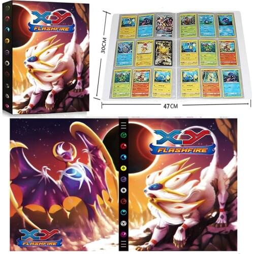 432Pcs 9 Pocket Album Pokemon Card Book Collection Map Holder Cartoon Anime VMAX GX Game Card Folder Loaded List Kids Toy Gift