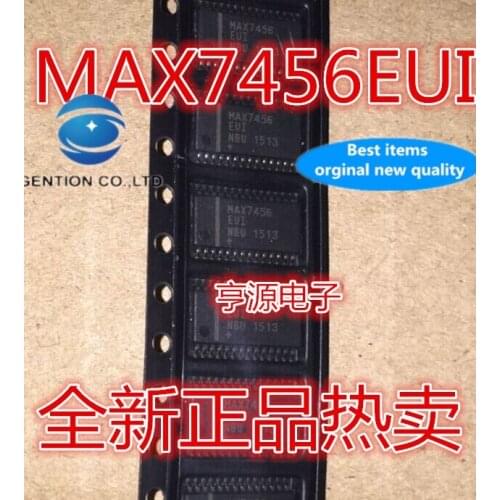5PCS 1 MAX7456EUI+T MAX7456EUI MAX7456 in stock 100% new and original