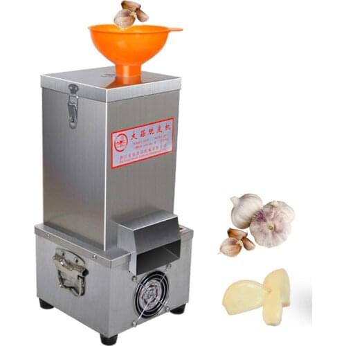 Automatic Garlic Peeler 25Kg/h Garlic Peeling Machine Stainless Steel Fast Garlic Peel Household Commercial