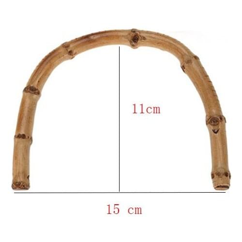 Bamboo Handle 6"x 4 1/2"