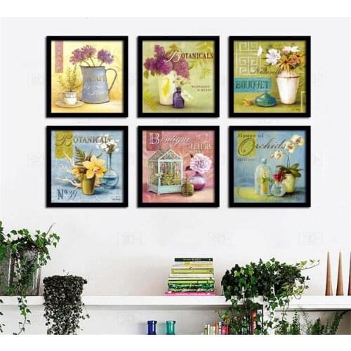 Frameless Provence Painting Art Canvas Prints and Posters , Living Room Decorative Painting, Wall Home Decor No Frame Dp0213