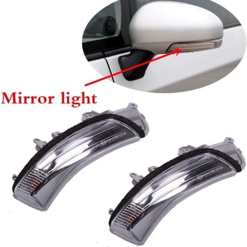 Kamshing 2PCS Side Rearview Mirror Turn Signal Lamp Light 81740-52040 For Scion IQ PRIUS WISH RACTIS VERSO-S 2010-2015