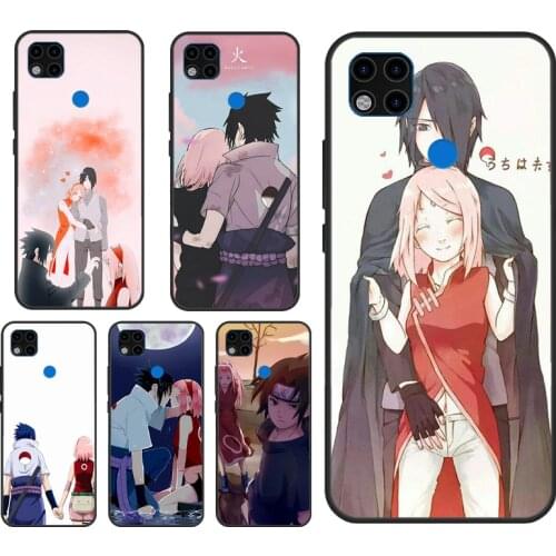 S-Sasuke Haruno Sakura anime Phone Case For Xiaomi Redmi Note 10 9 Pro 8T 9S 7A 8A 9A 9C 9T K40 Redmi Note 8 Pro Cover