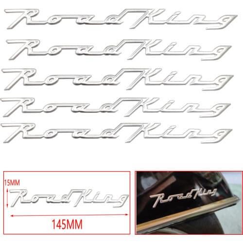For Harley Davidson Road King FLHRC HRS CVO Motorcycle Emblem Badge 5PC 105/110th Anniversary 3D Motorbike Fender Decals Sticker