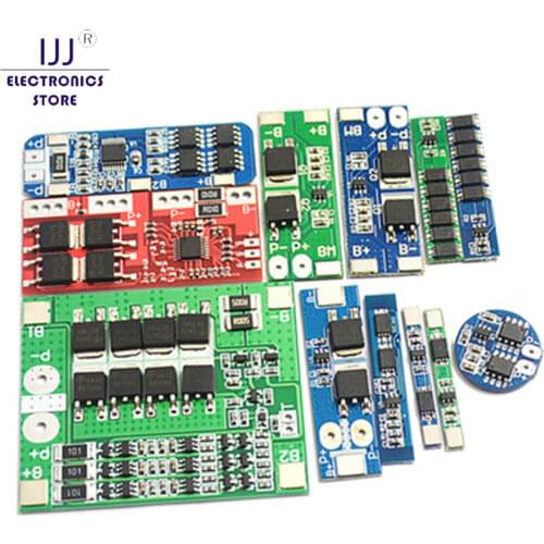 1S 2S 3S 4S 3A 10A 20A 30A Li-ion Lithium Battery 18650 Charger PCB 11.1V BMS Protection Board For Drill Motor Lipo Cell Module