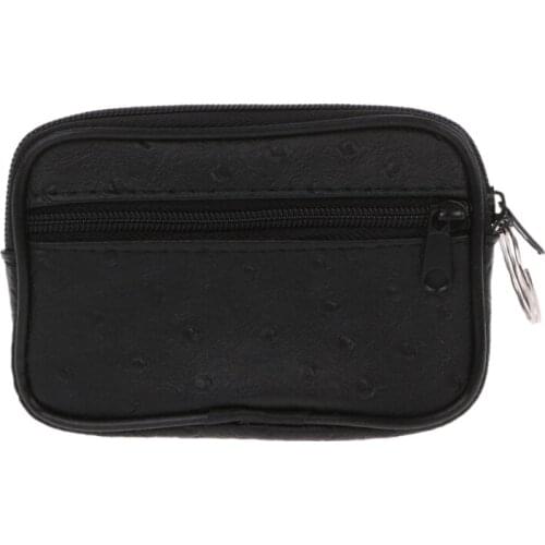 Soft Men Women Card Coin Key Holder Zip Change Pouch Wallet Pouch Bag Purse Gift