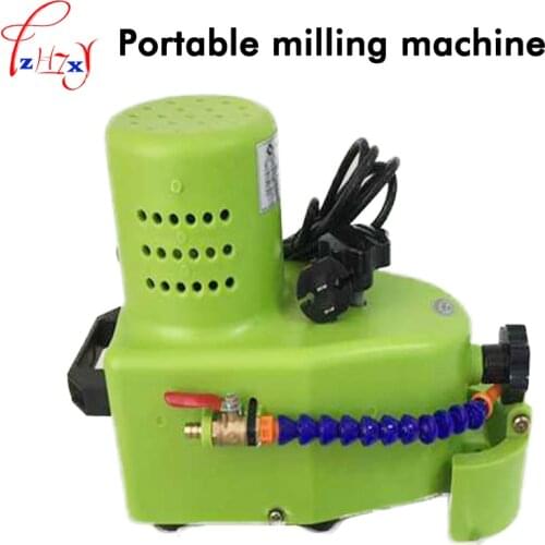 Small portable glass grinding machine can grinding glass straight edge, round edge, hypotenuse tile edging machine 1PC