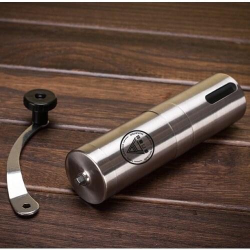 Stainless Steel Grinder Hand Crank Small Travel Adjustable Coffee Machine Manual Portable Moulin A Cafe Kitchen Gadget ED50MD