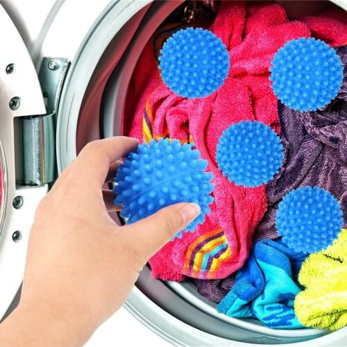Laundry Balls Reusable PVC Dryer Balls Fabric Softener Ball Cleaning Drying Magic Washing Tool for Washing Machine