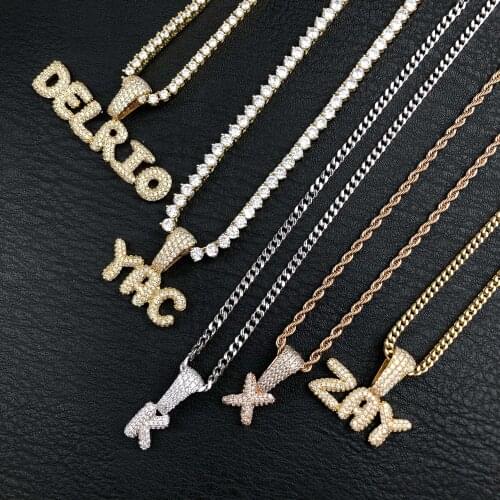 Iced out Small Bubble Custom Pendant