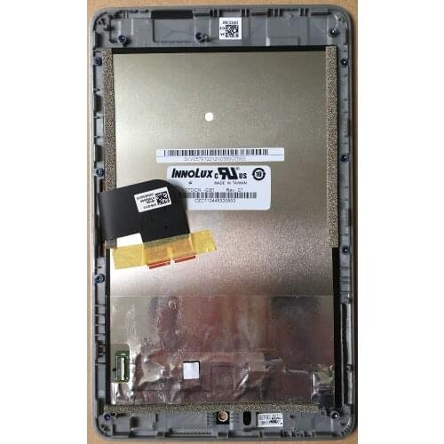 LALAWIN Touch Screen Digitizer Glass Full Assembly Replacement with BLACK Frame For ASUS Fonepad 7 LTE ME372CL K00Y tablet