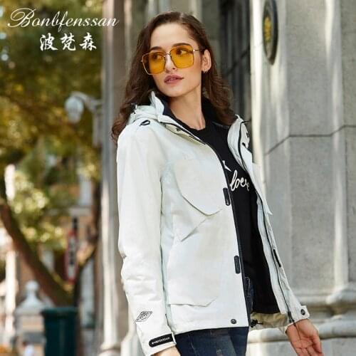 Women Winter 3 in 1 Outdoor Jackets Thermal Waterproof Windproof Outdoor sport Camping Hiking Trekking Female Jacket 8731B