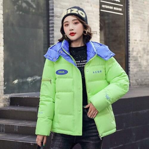 2021 New Women Coat Autumn Winter Casual Women Jacket Women parka Hooded Quality Women Clothing Куртка женская