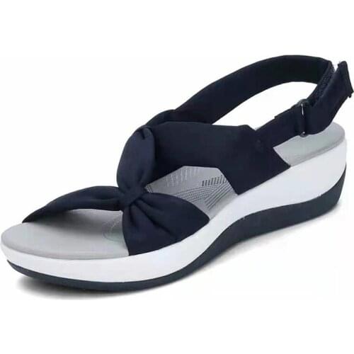 2021 Casual Sandals Women Wedges Women Shoes Sandals Hook Loop Platform Sandals Female Summer Open Toe Ladies Shoe Zapatos Mujer