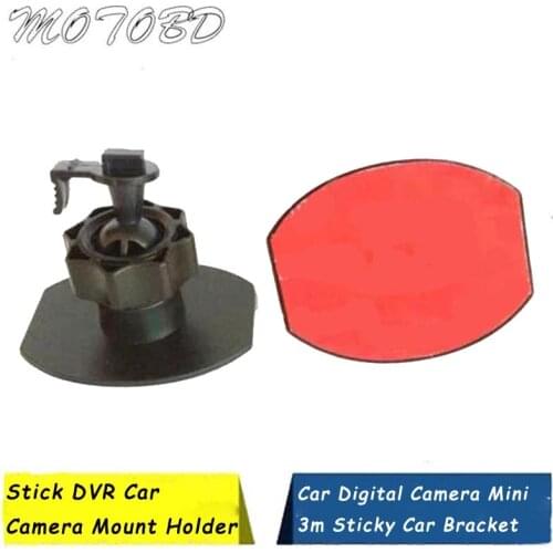 3M Paste Stick DVR Car Camera Mount Holder for GT680W Car Digital Camera Mini 3m Sticky Car Bracket