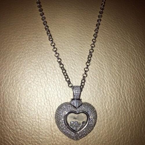 Cp60 Luxury Designer Fashion 925 Sterling Silver Jewelry zirconia shinning for lady women,cute&sweet pc