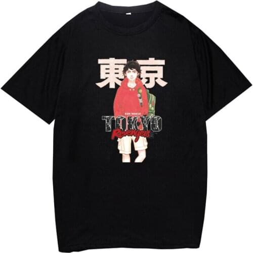 Anime Tokyo Revengers Printed T-Shirt Men/Women T Shirt Casual O-Neck Short Sleeve Manga Tee Unisex Oversized Harajuku Tops