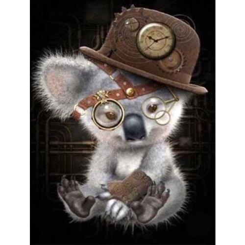 Full Square/Round Drill 5D DIY Diamond Painting "Cartoon Animal Koala" 3D Rhinestone Embroidery Cross Stitch 3D Home Decor Gift