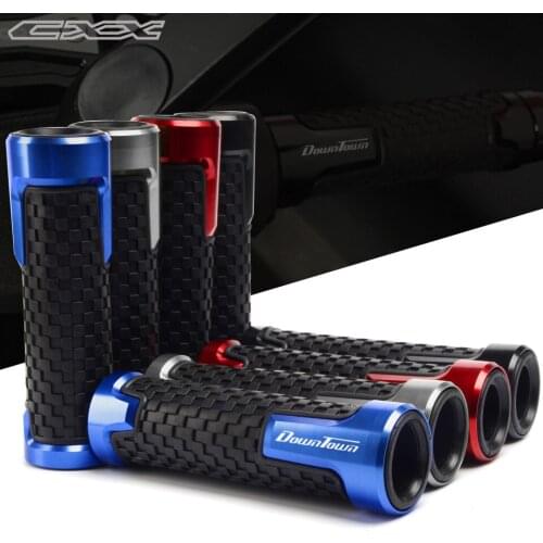 Motorcycle handlebar grips For KYMCO DownTown 25i/200i/250i/300i/350i CNC Aluminum+ Rubber