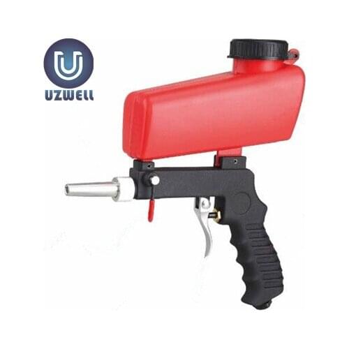 Pneumatic blasting gun Gravity Feed Hopper Spot Blaster Gun Rust Cleaning Remove Gun Derusting 21lbs