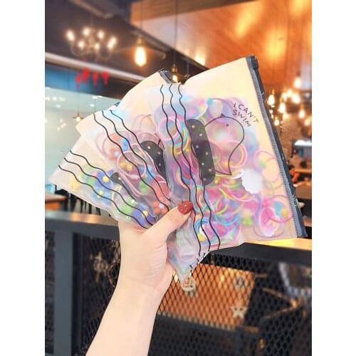 1 Bag New Girls Baby Cute Candy Soft Fruit Flower Cartoon Elastic Hair Bands Children Sweet Rubber Bands Kids Hair Accessories