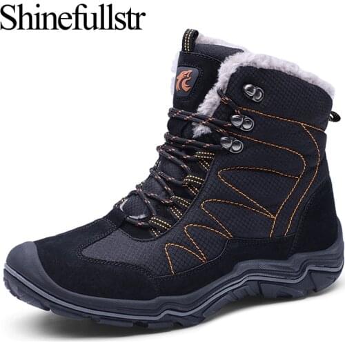 Mens Winter Boots Shinefullstr China