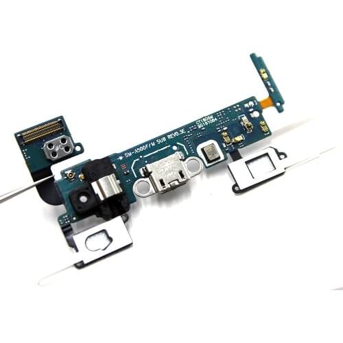 Charger Port Ribbon Replacement Parts For samsung Galaxy A5 A500 A500F A500M USB Charging Flex Cable With Microphone