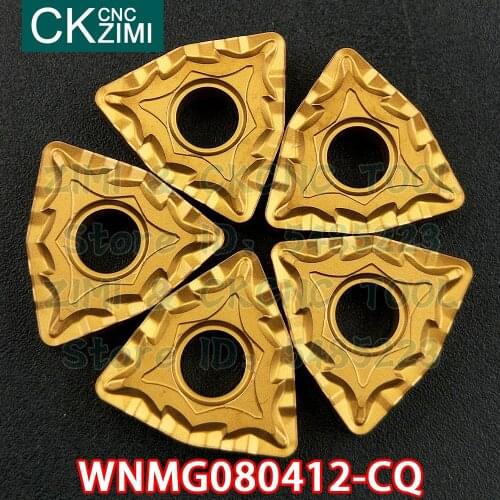 WNMG080412-CQ WNMG 080412 CQ carbide inserts External Internal turning inserts tools CNC mechanical Metal lathe tools for steel
