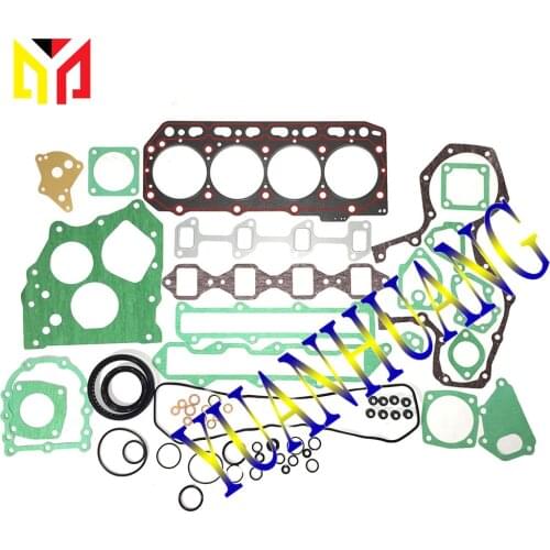 4TNE84 Engine Full Gasket Kit Overhual Set For Yanmar Excavator Tractor Diesel Cylinder Head