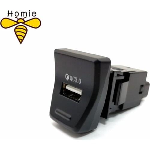 Central Control Position QC3.0 Car Charger Lossless Upgrade Car Phone Charger for Toyota RAV4 Rav 4 AURIS 2019 2020 5th Xa50