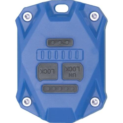 Key Remote Fob Cover Shell Keypads Plastic Uncut Spare Key Blade Car Key Case Cover Car Styling for Jeep Wrangler JK 2007-2018