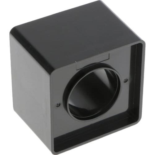 Black ABS Injection Molding Square Microphone Station Mark Lightweight Handy