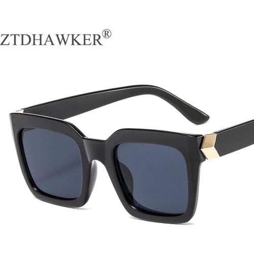Square Arrow Personality Sunglasses Color Fashion Men and Women Wild Luxury Lady Fashion Glasses