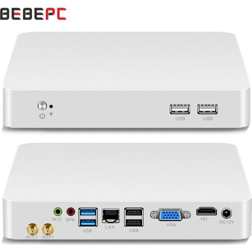 Mini PC HTPC Intel Core i7 6650U i5 4200U 7200U 3317U Windows 10 USB Mini Computer Cooler office Desktop minipc WIFI HD Graphics