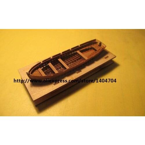 NIDALE model Free shipping Cutter Lifeboat model kit Classic HMS surprise Battleship model Lifeboat 1 sets