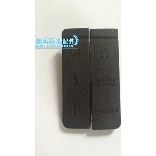 New High Quality Interface Cap USB / AV OUT/ HDMI/ MIC Rubber Cover for canon 5D3