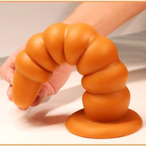 Super Huge Soft Silicone Big Dildo Butt Plug Anal Ball G-spot stimulation Prostate Massage For Men Long Anal Plug For Women Toys