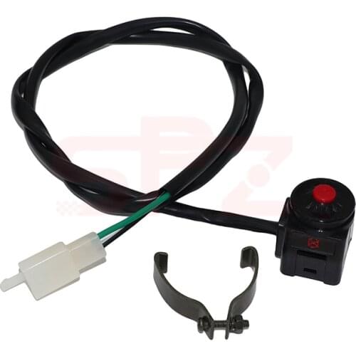 Universal Push Button 12V ATV Off Road Motocross Dirt Bike Controller 22mm Handlebar Ignition Switches Motorcycle