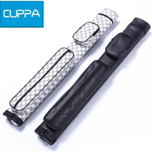 High Quality Cuppa 4Holes 1/2 Pool Billiard Cues Cases Two Colors Billiards Accessories China