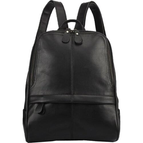 Women Genuine Leather Backpacks Female Shoulder Bags Sac a Dos Casual Travel Ladies Cowhide Bagpack Mochilas Schoolbag For Girls