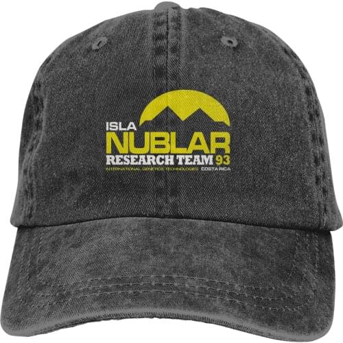 ISLA NUBLAR RESEARCH FACILITY Baseball Cap Men Caps colors Women Summer Snapback jurassic park Caps