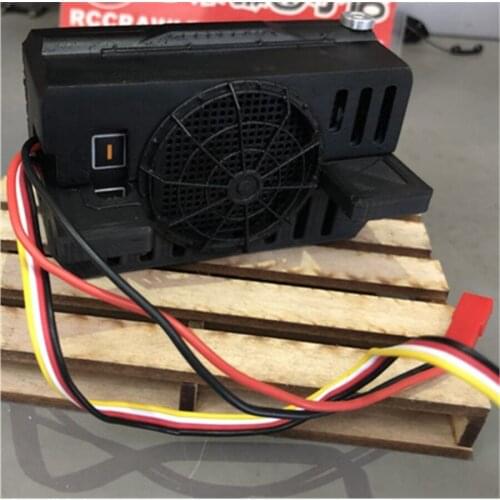 Capo Rc Crawler Toys Car 1/8 Scale Wranglerr JKMAX Model Truck Simulation Water Tank Equipment Box Sound Box Parts Accessories