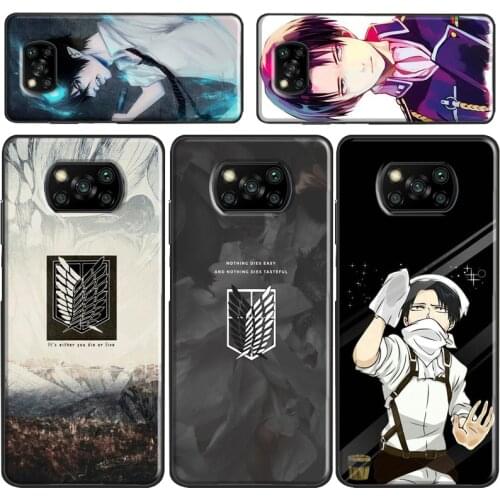 Shingeki no Kyojin Attack on Titan Case For Xiaomi Mi 11 Lite Note 10 Mi 11 Ultra 10T Pro Cover For POCO X3 Pro M3 F1 F2 F3