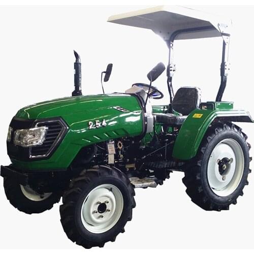Good performance 35HP 4wd Mini Crawler Garden Tractor With Canopy