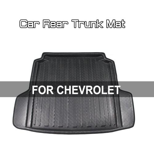 FOR Chevrolet LOVA CRUZE Captiva EPICA SAIL MALIBU Cavalier Equinox Tracker Car Rear Trunk Boot Mat Floor Mats Cargo Waterproof