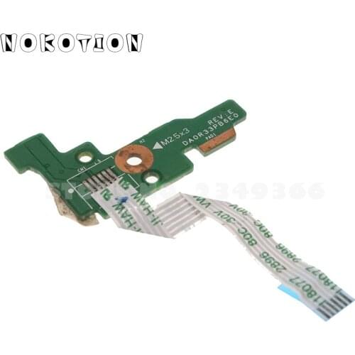 NOKOTION DAOR33PB6E0 DA0R33PB6E0 For HP Pavilion G4-2000 G6-2000 G7-2000 G6-2235us TPN-Q109 Power Button Board with Cable