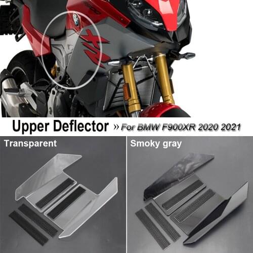 NEW Motorcycle Upper Deflector Side Windshield Windscreen For BMW F900XR 2020 2021 F 900 XR