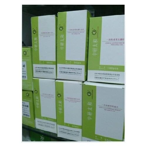 Disposable sterile acupuncture needle Zhenjiu needle for single use (500pcs single size /pack)total 10packs=5000pcs