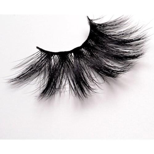 Wholesale Cheap Luxury 3d 5d Mink Private Label Soft Volume Natural Mink Lashes Super Fluffy 25mm Mink Eyelashes For Women